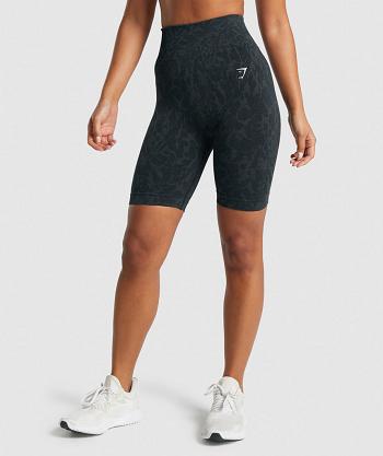 Dámské Šortky Gymshark Adapt Animal Seamless Cycling Černé | CZ 3845AHK